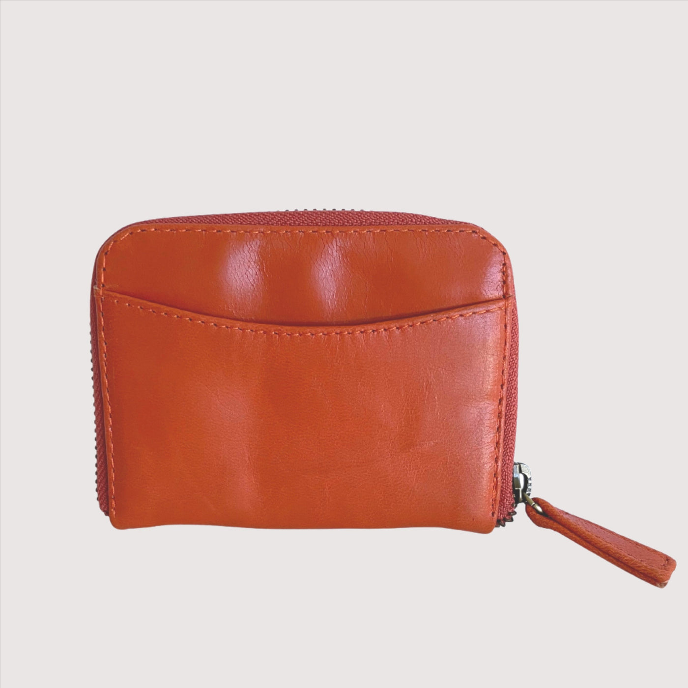 Persimmon Leather Claire Card Wallet