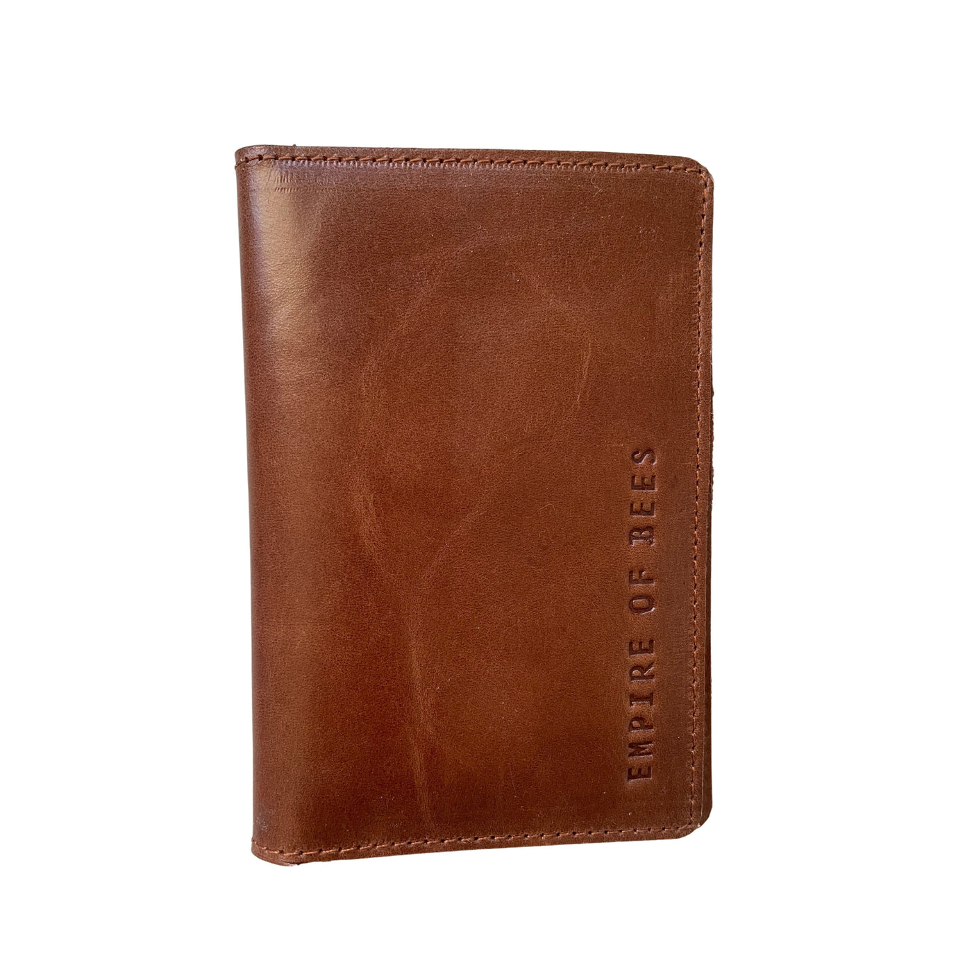 Mahogany Leather Passport Wallet