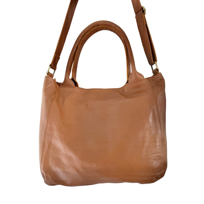 Tan Leather Sigourney Handbag