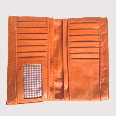 Persimmon Leather Maggie Wallet