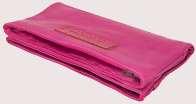 Pink Leather Maggie Wallet