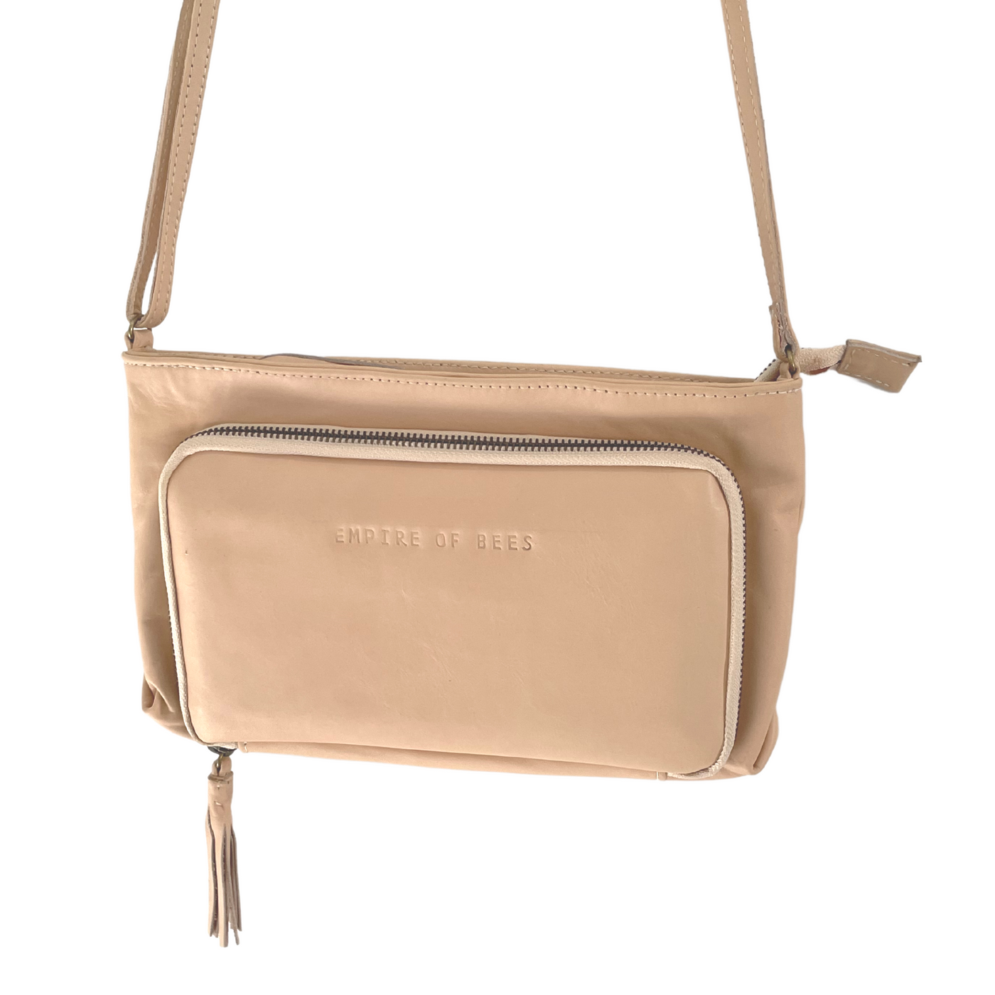 Nude Leather Leonie Handbag