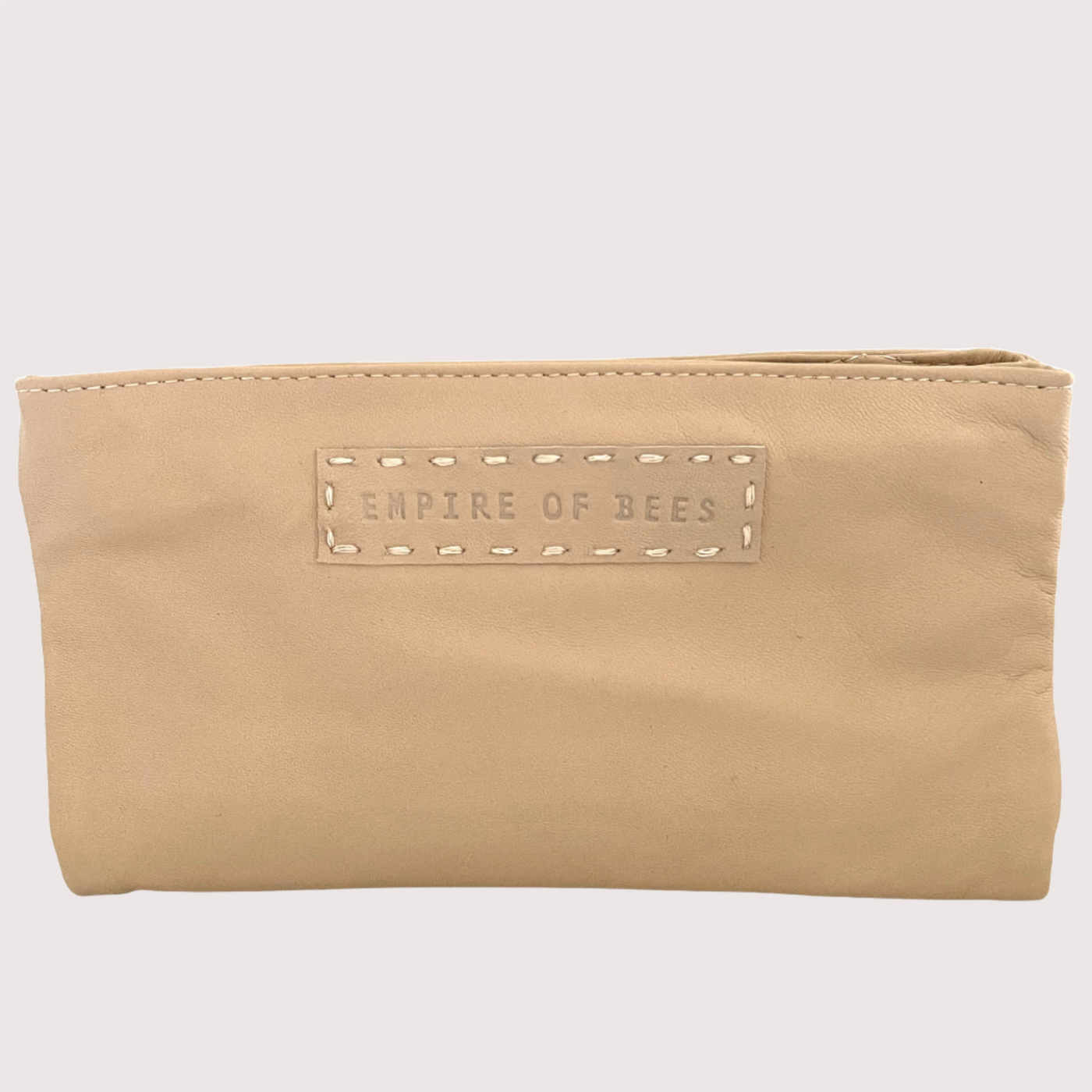Champagne Leather Maggie Wallet