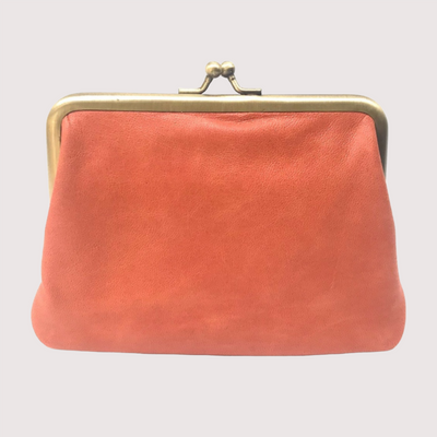 Persimmon Leather Penny's Purse