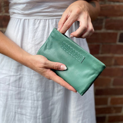 Moss Leather Maggie Wallet